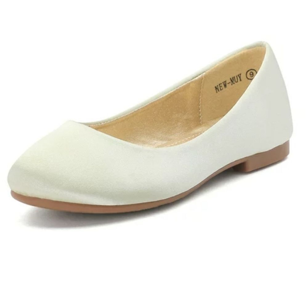 BRAND NEW HERSTYLE WOMEN"S ROUND TOE SLIP-ON BALLET FLAT